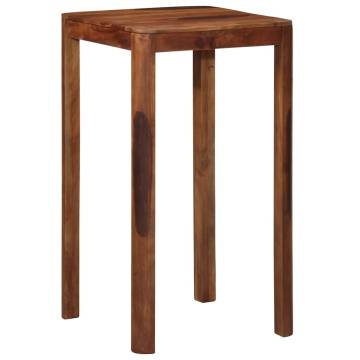  Bar Table 60x60x107 cm Solid Wood Acacia