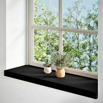  Window Sills 2 pcs Dark Brown 70x30x2 cm Solid Wood Oak