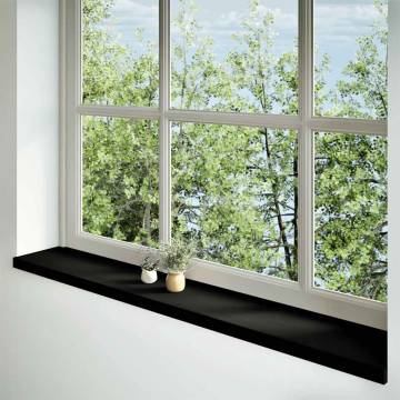  Window Sills 2 pcs Dark Brown 160x30x2 cm Solid Wood Oak