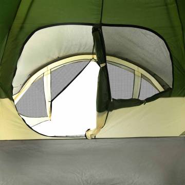  Family Tent Tunnel 6-Person Green Waterproof