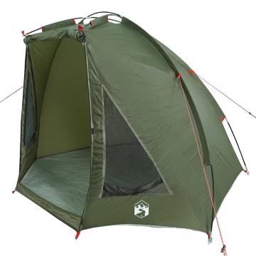  Fishing Tent Olive Green Waterproof