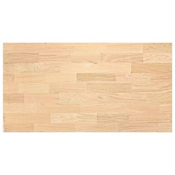  Kitchen Worktop 120x63.5x4 cm Solid Wood Oak Rectangular