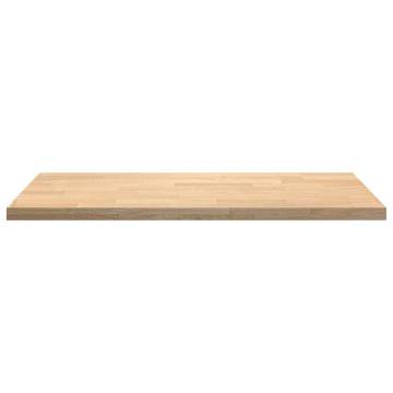  Kitchen Worktop 120x63.5x4 cm Solid Wood Oak Rectangular