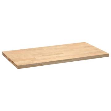  Kitchen Worktop 120x63.5x4 cm Solid Wood Oak Rectangular