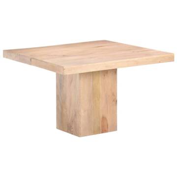  Dining Table 120x120x77 cm Solid Mango Wood