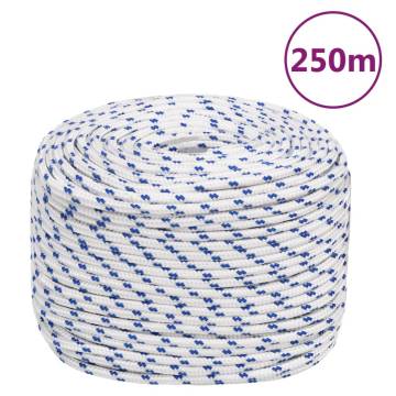 Boat Rope White 8 mm 250 m Polypropylene