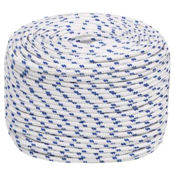 Boat Rope White 8 mm 250 m Polypropylene