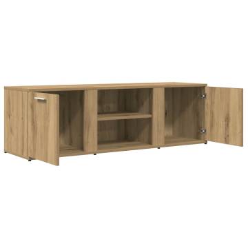  TV Cabinet Artisan Oak 120x34x37 cm Engineered Wood