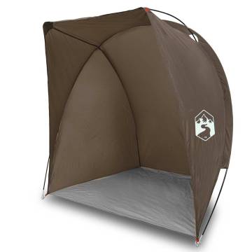  Fishing Tent Brown Waterproof