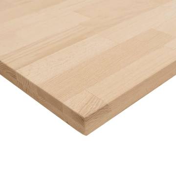  Kitchen Worktop 80x63.5x4 cm Solid Wood Oak Rectangular