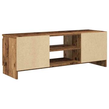  TV Cabinet Old Wood 102x30x36 cm Engineered Wood