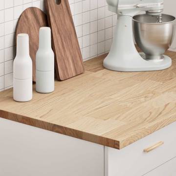  Kitchen Worktop 100x63.5x2.7 cm Solid Wood Oak Rectangular