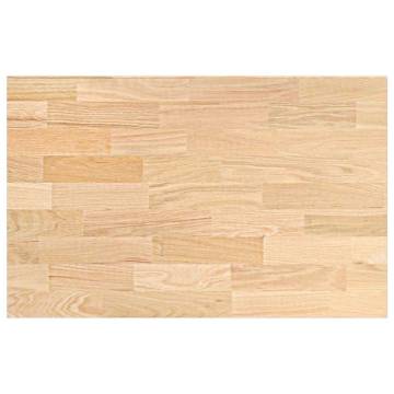  Kitchen Worktop 100x63.5x2.7 cm Solid Wood Oak Rectangular