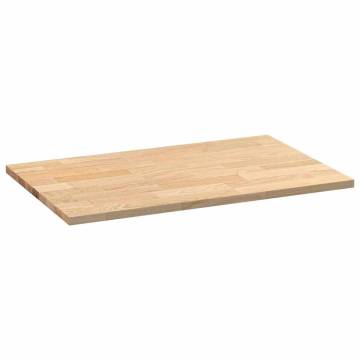  Kitchen Worktop 100x63.5x2.7 cm Solid Wood Oak Rectangular