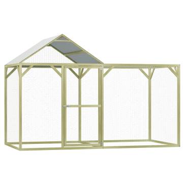  Chicken Cage 3x1.5x2 m Impregnated Wood Pine