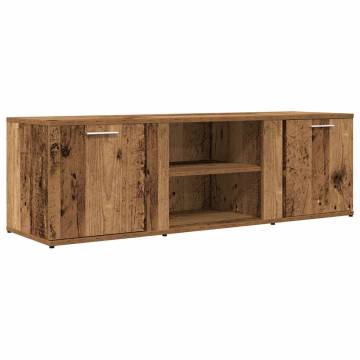  TV Cabinet Old Wood 120x34x37 cm Engineered Wood