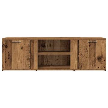  TV Cabinet Old Wood 120x34x37 cm Engineered Wood