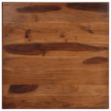  Dining Table 80x80x77 cm Solid Wood Acacia