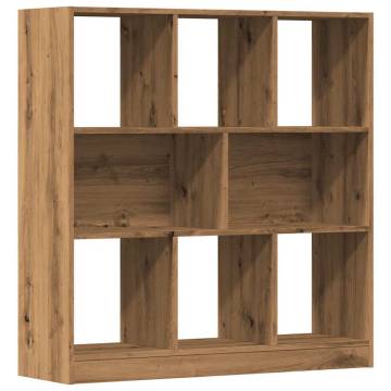  Book Cabinet Artisan Oak 97.5x29.5x100 cm Engineered Wood