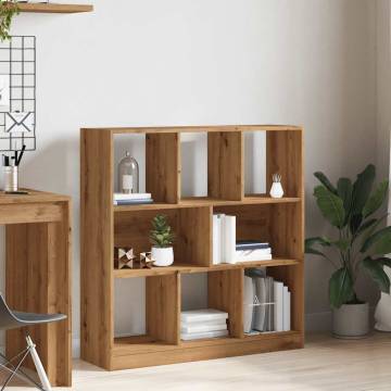  Book Cabinet Artisan Oak 97.5x29.5x100 cm Engineered Wood