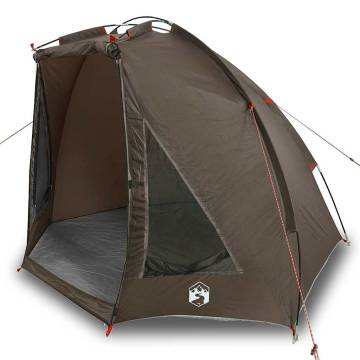  Fishing Tent Brown Waterproof