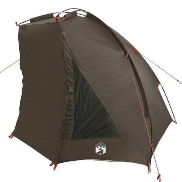  Fishing Tent Brown Waterproof