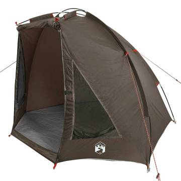  Fishing Tent Brown Waterproof