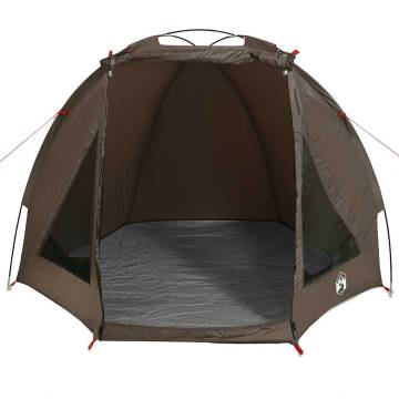  Fishing Tent Brown Waterproof