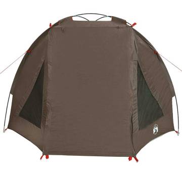  Fishing Tent Brown Waterproof