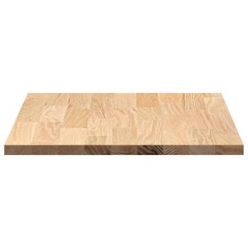  Kitchen Worktop 80x63.5x2.7 cm Solid Wood Oak Rectangular