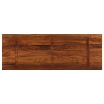  Table Top 140x50x2.5 cm Rectangular Solid Wood Reclaimed