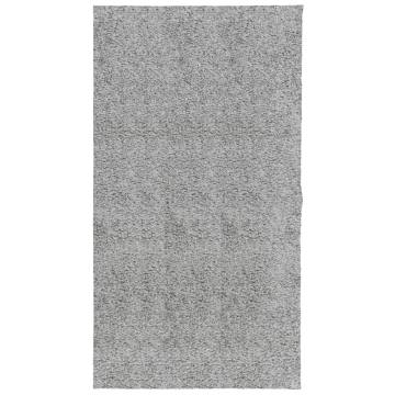 Shaggy Rug PAMPLONA High Pile Modern Grey 80x150 cm