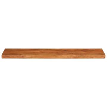  Table Top 110x30x2.5 cm Rectangular Solid Wood Acacia