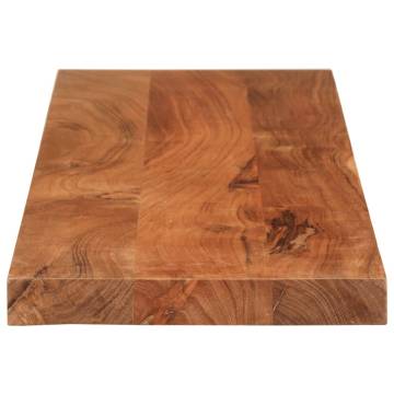  Table Top 110x30x2.5 cm Rectangular Solid Wood Acacia