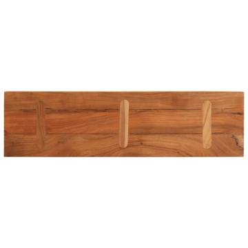  Table Top 110x30x2.5 cm Rectangular Solid Wood Acacia