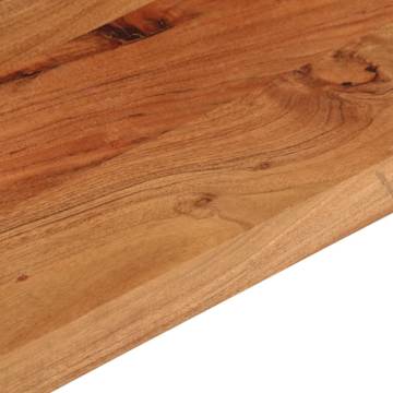  Table Top 110x30x2.5 cm Rectangular Solid Wood Acacia