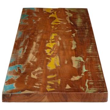  Table Top 160x30x2.5 cm Rectangular Solid Wood Reclaimed