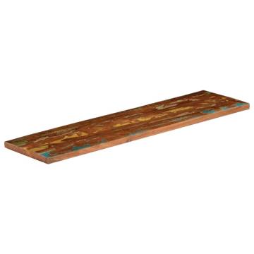  Table Top 100x30x2.5 cm Rectangular Solid Wood Reclaimed