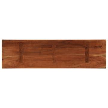  Table Top 100x30x2.5 cm Rectangular Solid Wood Reclaimed