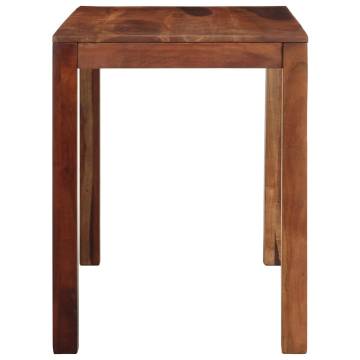  Dining Table 120x60x76 cm Solid Wood Acacia