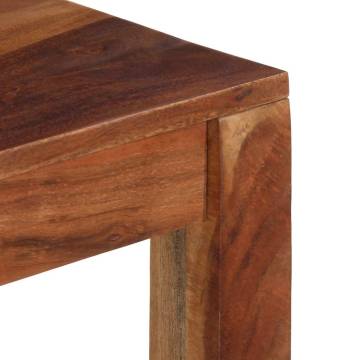  Dining Table 120x60x76 cm Solid Wood Acacia