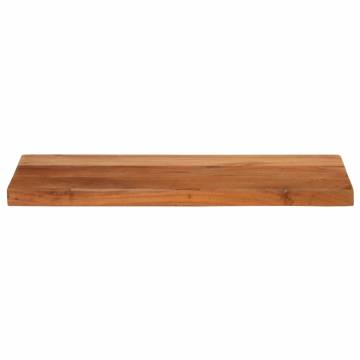  Table Top 50x20x2.5 cm Rectangular Solid Wood Acacia