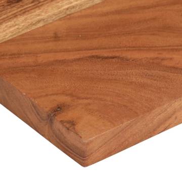  Table Top 50x20x2.5 cm Rectangular Solid Wood Acacia