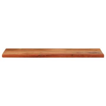  Table Top 80x40x2.5 cm Rectangular Solid Wood Acacia