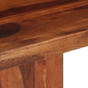  Dining Table 120x120x77 cm Solid Wood Acacia