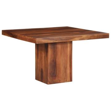  Dining Table 120x120x77 cm Solid Wood Acacia