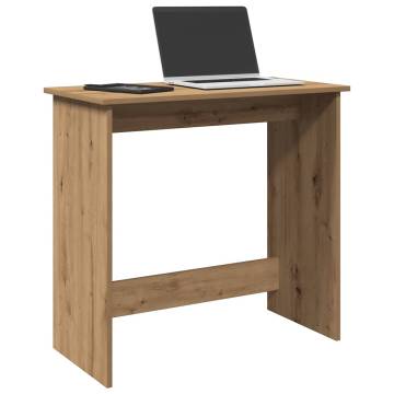  Desk Artisan Oak 84x40x75 cm Engineered Wood