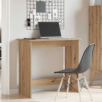  Desk Artisan Oak 84x40x75 cm Engineered Wood