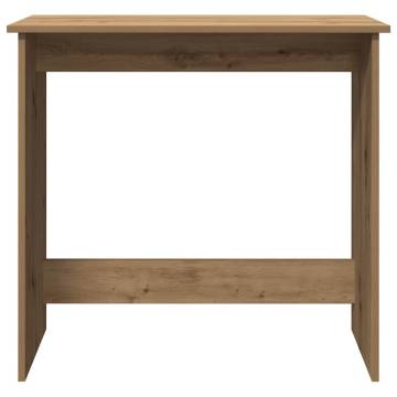  Desk Artisan Oak 84x40x75 cm Engineered Wood