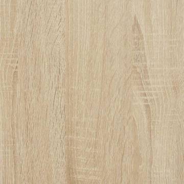  Desk Sonoma Oak 80x40x75 cm Engineered Wood